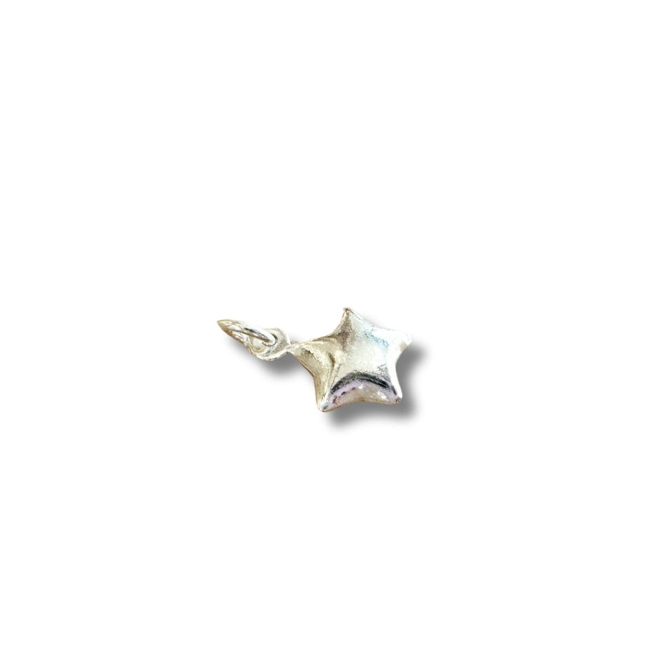 Colgante estrella 3D- plata