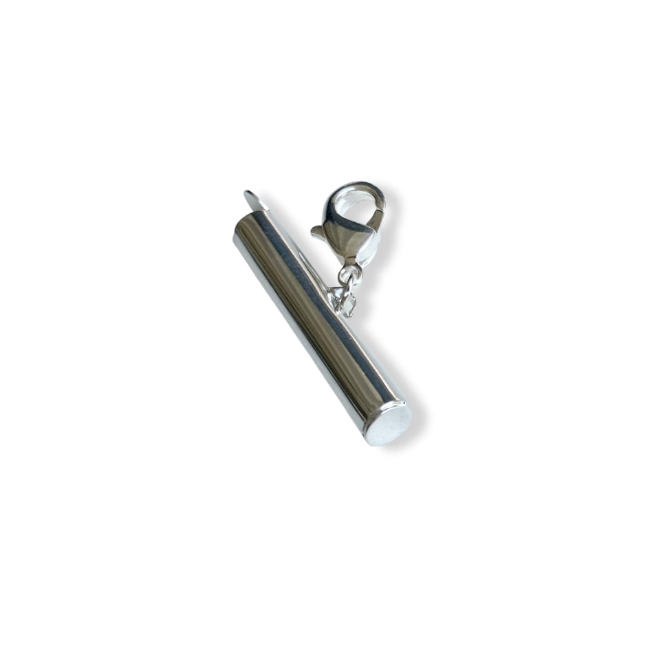 Terminal Tubular c/conector- baño oro y plata