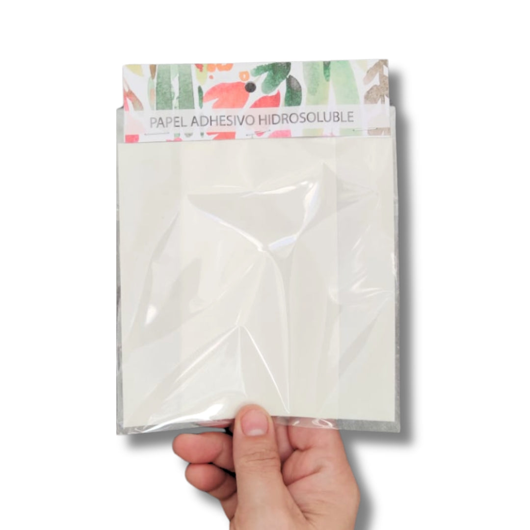 Papel Adhesivo Hidrosoluble