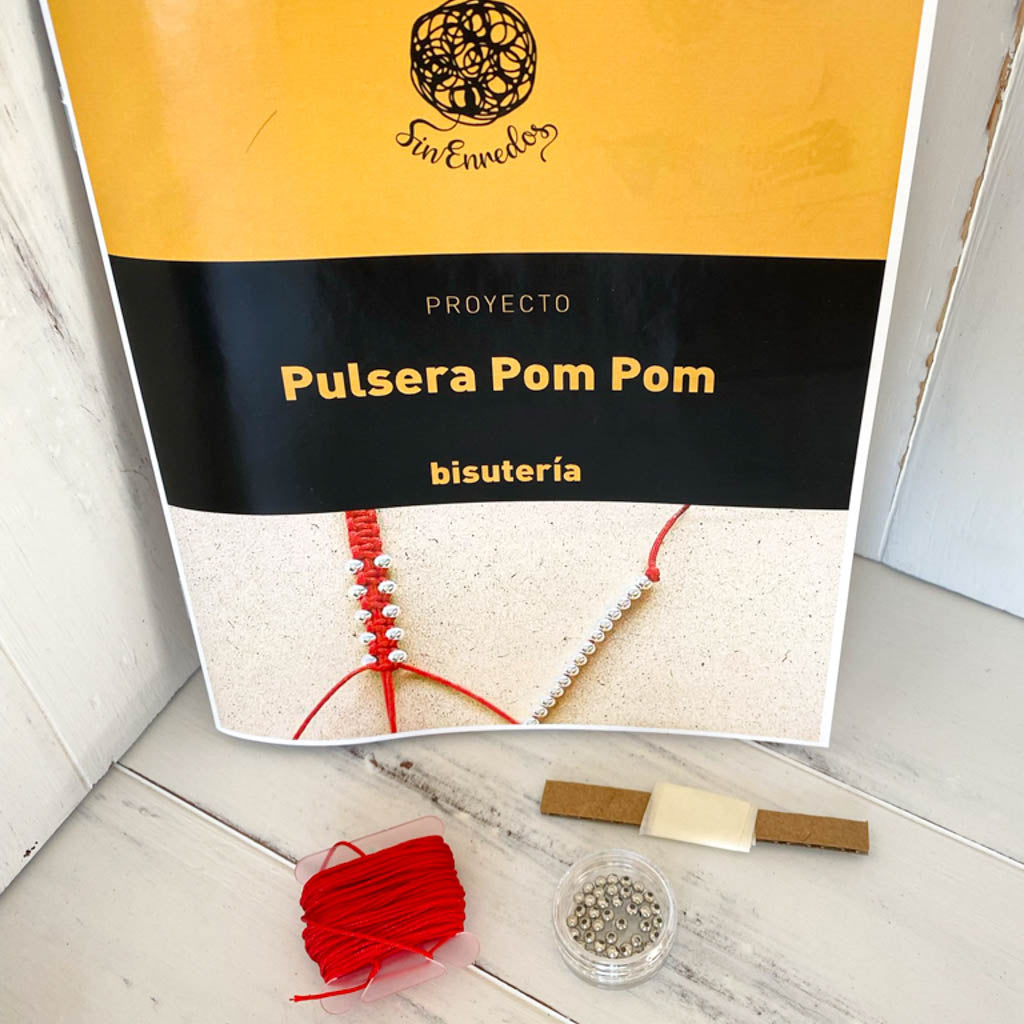 KIT Pulsera Pom Pom